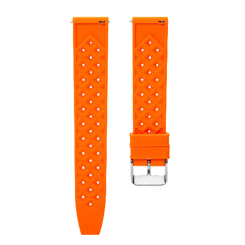 20mm 22mm Tropical Vulcanized Rubber Watch Band Strap Universal Sport Dive Watch