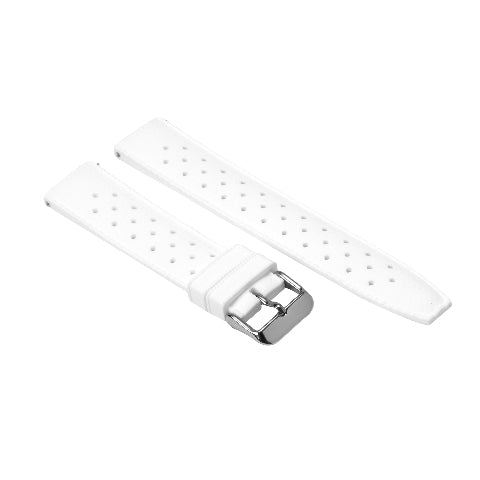 Silicone Rubber Tropical Watch Band Strap with EZ Quick Release Spring Bars
