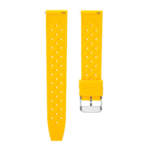 20mm 22mm Tropical Vulcanized Rubber Watch Band Strap Universal Sport Dive Watch