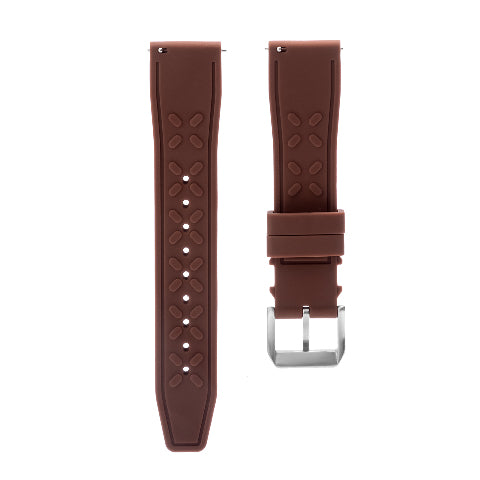 20-21-22MM FKM RUBBER WATCH BAND STRAP FOR IWC WATCH QUICK RELEASE SPRING BARS