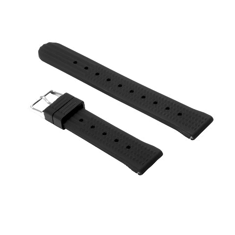18MM 20MM 22MM QUICK RELEASE SILICONE RUBBER WAFFLE WATCH BAND STRAP FOR CITIZEN