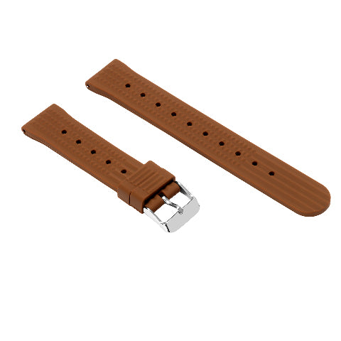 18mm 20mm 22mm Quick Release Silicone Rubber Waffle Watch Band Strap Universal