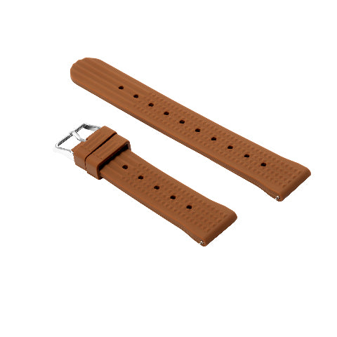 18MM 20MM 22MM QUICK RELEASE SILICONE RUBBER WAFFLE WATCH BAND STRAP FOR CITIZEN