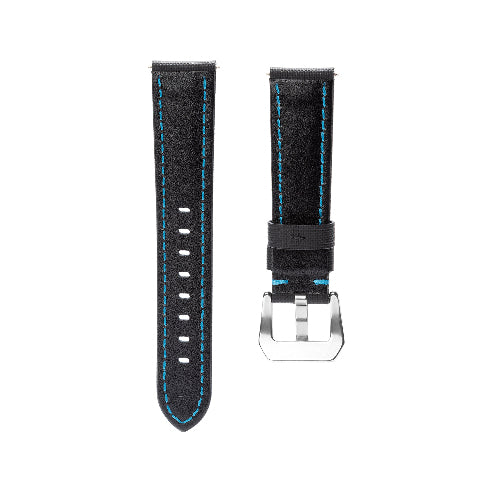 20-22-24-26MM NYLON CLOTH & LEATHER WATCH BAND WRIST STRAP FOR PANERAI WATCHES