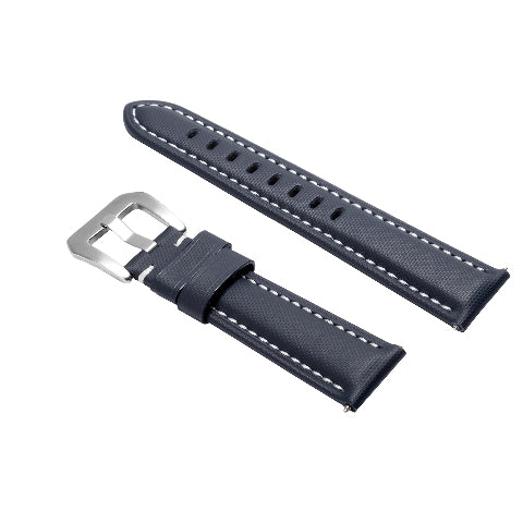 20-22-24-26MM NYLON CLOTH & LEATHER WATCH BAND WRIST STRAP FOR PANERAI WATCHES