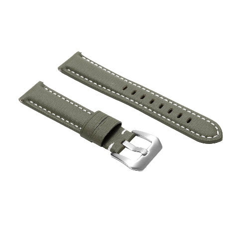 20-22-24-26MM NYLON CLOTH & LEATHER WATCH BAND WRIST STRAP FOR PANERAI WATCHES