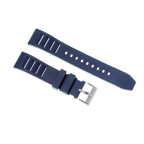 19mm 20mm 21mm 22mm 24mm FKM Rubber Vented Quick Release Watch Strap Band Strap