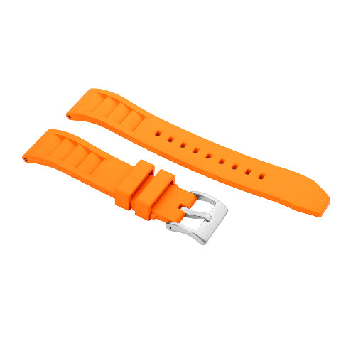 FKM Rubber Vented Quick Release Watch Strap Band Dive Replacement Seiko Silicone