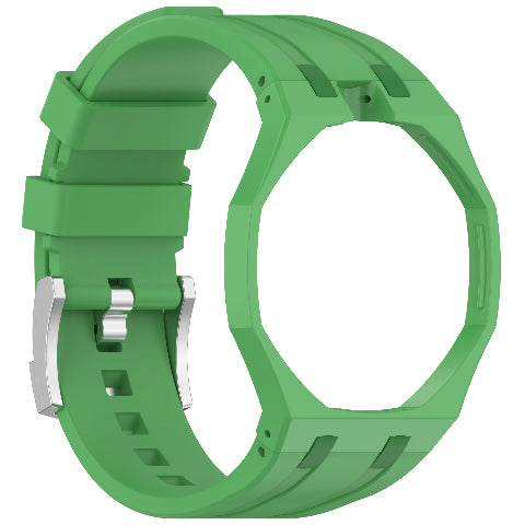 Royal Pop Silicone Rubber Watch Band Conversion Strap For AP Swatch Wristwatch