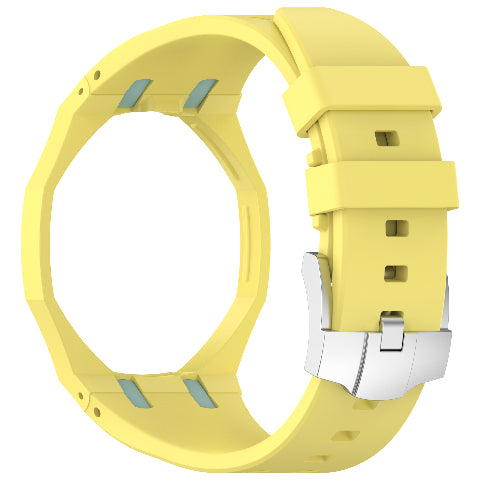 Royal Pop Silicone Rubber Watch Band Conversion Strap For AP Swatch Wristwatch