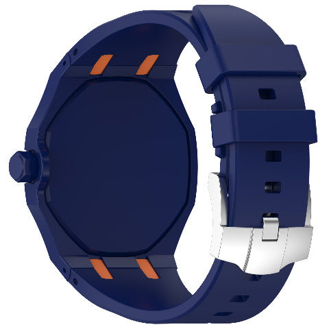 Royal Pop Silicone Rubber Watch Band Conversion Strap For AP Swatch Wristwatch