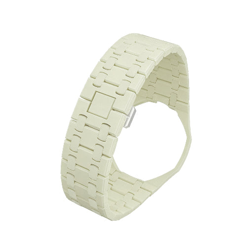 Ceramic Watch Strap Band with Ceramic Case Mod Kit For Swatch X AP Royal Pop