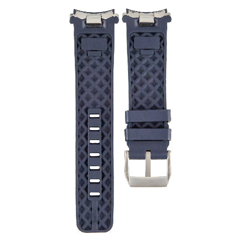 Blue Rubber Watch Strap for IWC Aquatimer 2000 Rubber Quick-Release System 22mm
