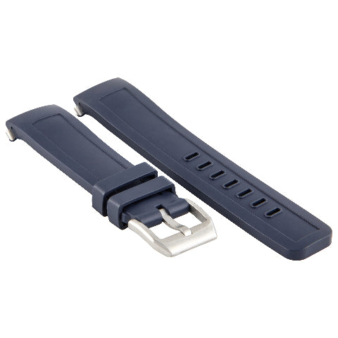 Blue Rubber Watch Strap for IWC Aquatimer 2000 Rubber Quick-Release System 22mm
