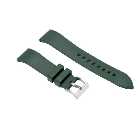 18-19-20-21-22-23-24mm FKM Rubber Quick Release Watch Band Strap For Wrist Watch