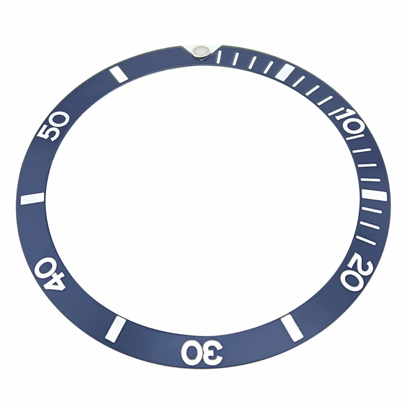 BEZEL INSERT FOR OMEGA SEAMASTER 120 1970 166.073 PLOPROF WATCH 37MM X 30.70MM