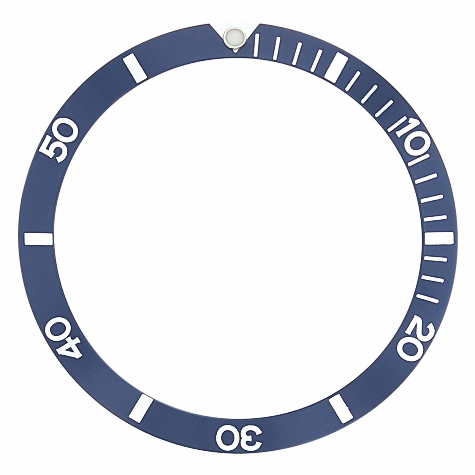 BEZEL INSERT FOR OMEGA SEAMASTER 120 1970 166.073 PLOPROF WATCH 37MM X 30.70MM