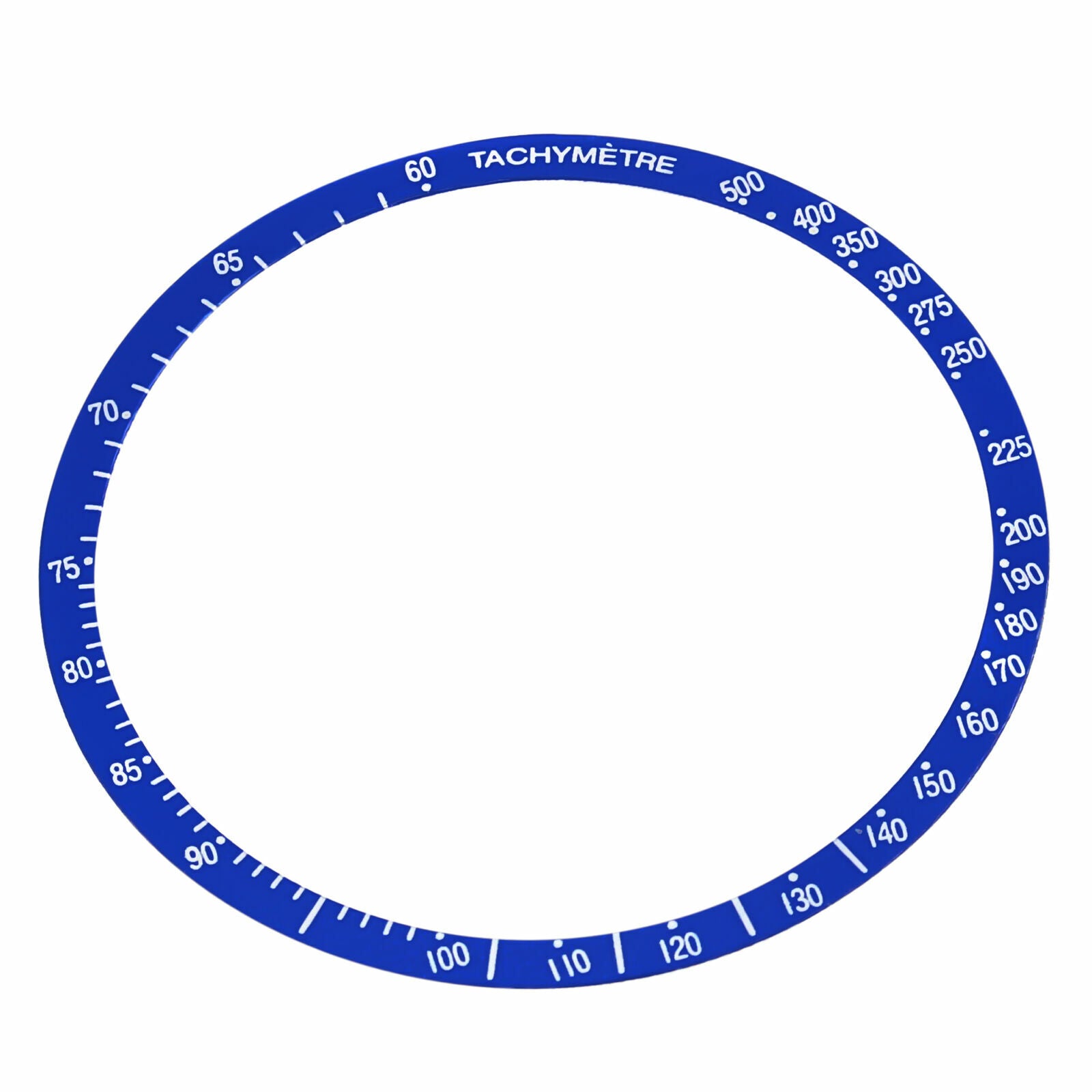 BEZEL INSERT FOR OMEGA WATCH TACHYMETRE PROFESSIONAL MOON BLUE