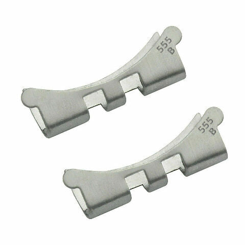2 - 555 B END PIECE LINK FOR ROLEX GMT 1675 16710 16700 JUBILEE WATCH BAND 20MM