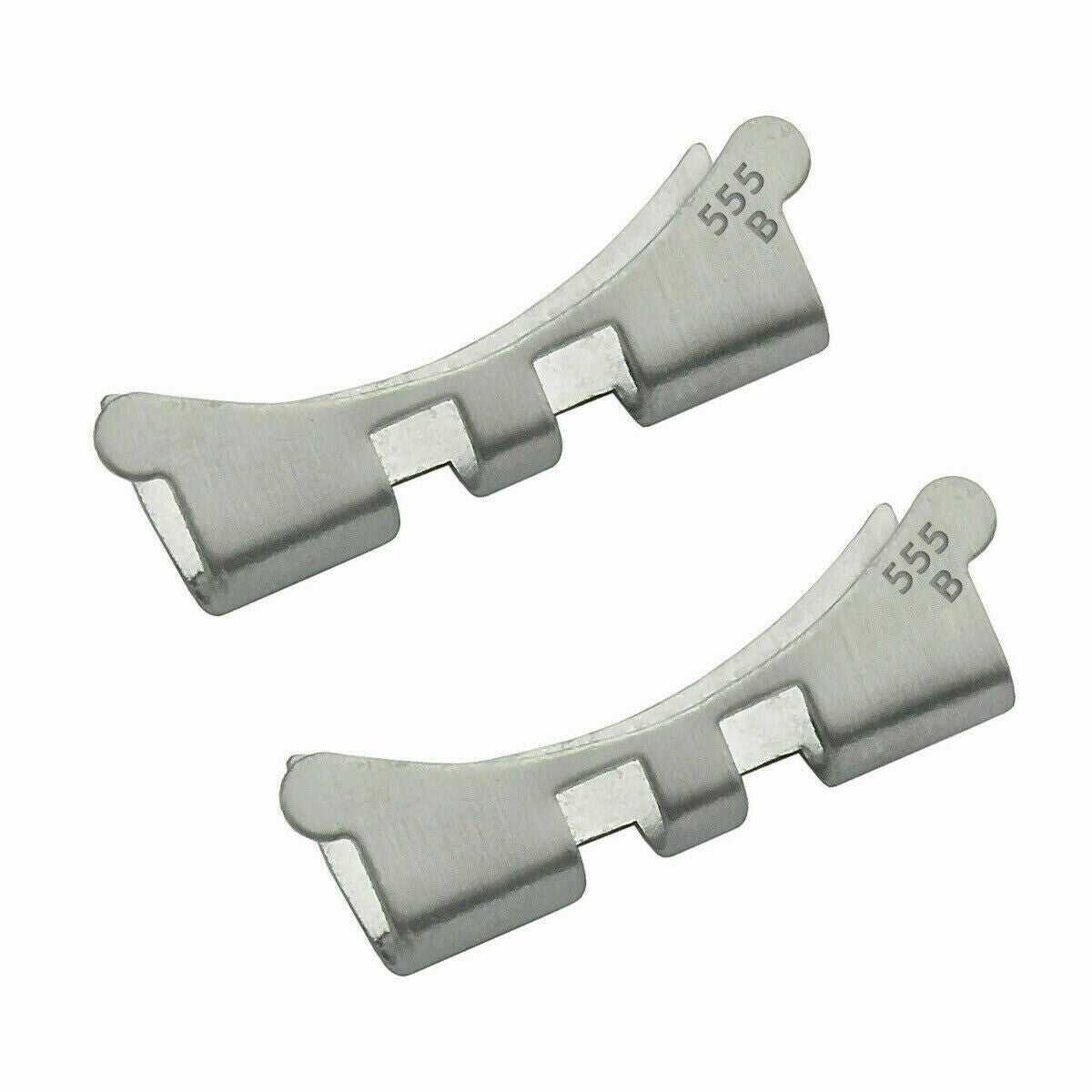 2 - 555 B END PIECE LINK FOR ROLEX GMT 1675 16710 16700 JUBILEE WATCH BAND 20MM