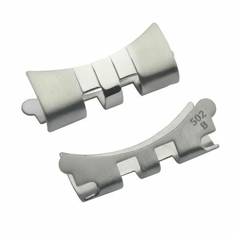 2 502 B END PIECES 20MM FOR ROLEX GMT 1675 16710 62510H JUBILEE BAND FAT SP/BAR