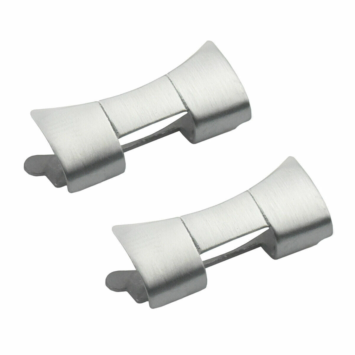 2 - 557 END PIECE LINK OYSTER WATCH BAND FOR 34MM ROLEX 15000 15200 19MM BRUSH