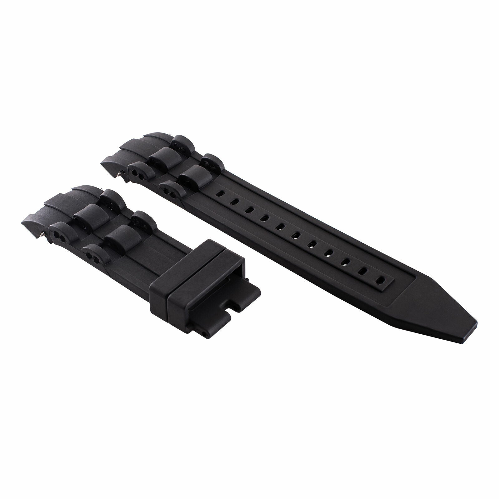 26MM BLACK SILICONE WATCH STRAP BAND FOR FIT INVICTA PRO DIVER 6977 6978 6981