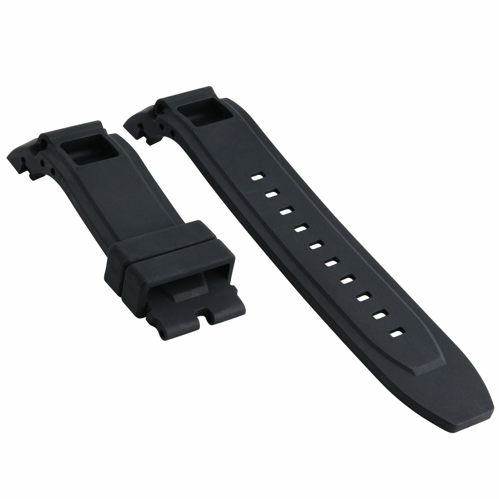 24MM RUBBER STRAP BAND FOR INVICTA S1 0893-0894-0895-0896 WATCH RUSSIAN BLACK