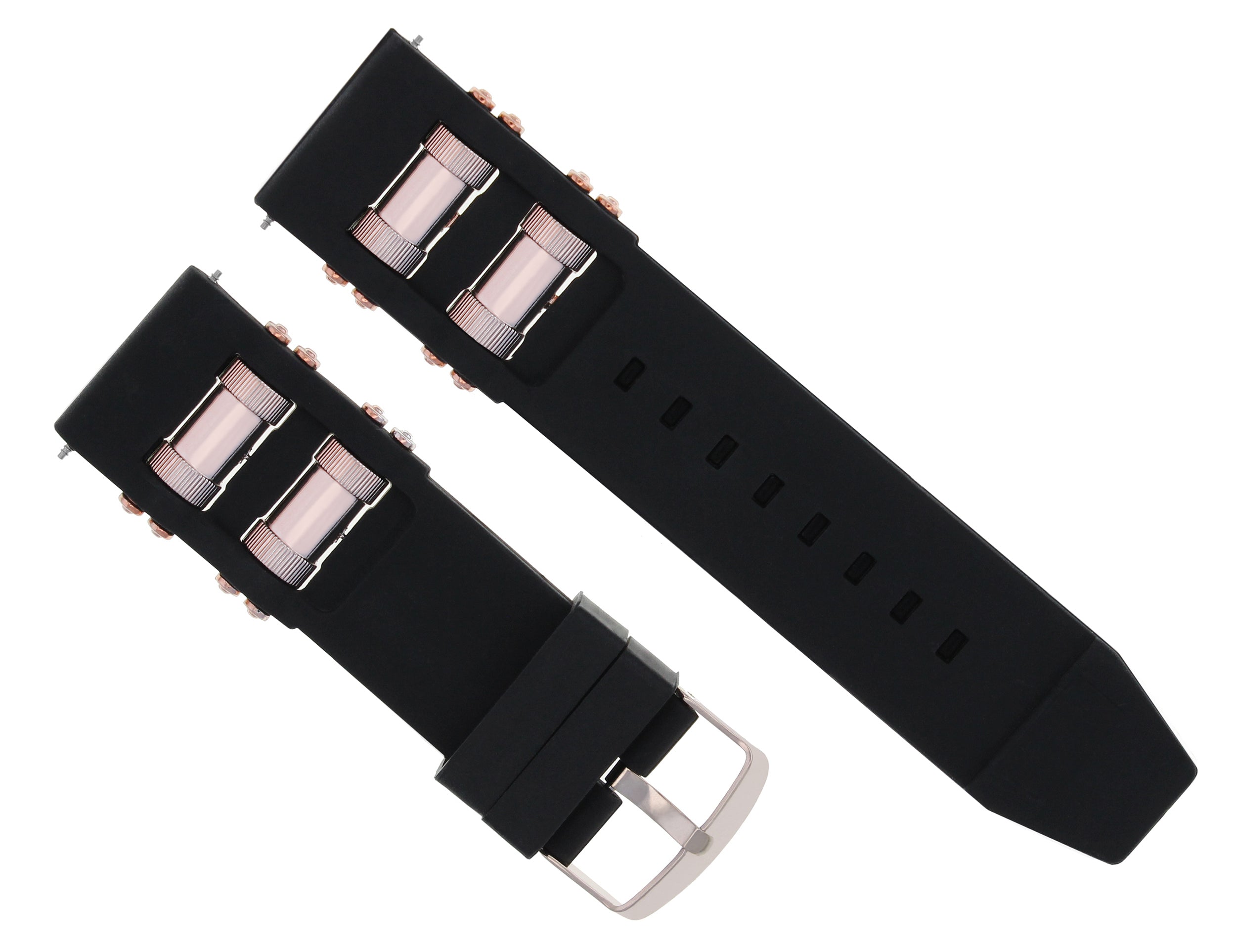 26MM RUBBER WATCH BAND STRAP FOR INVICTA RUSSIAN 1800 1201 1805 1845 1959 BLACK