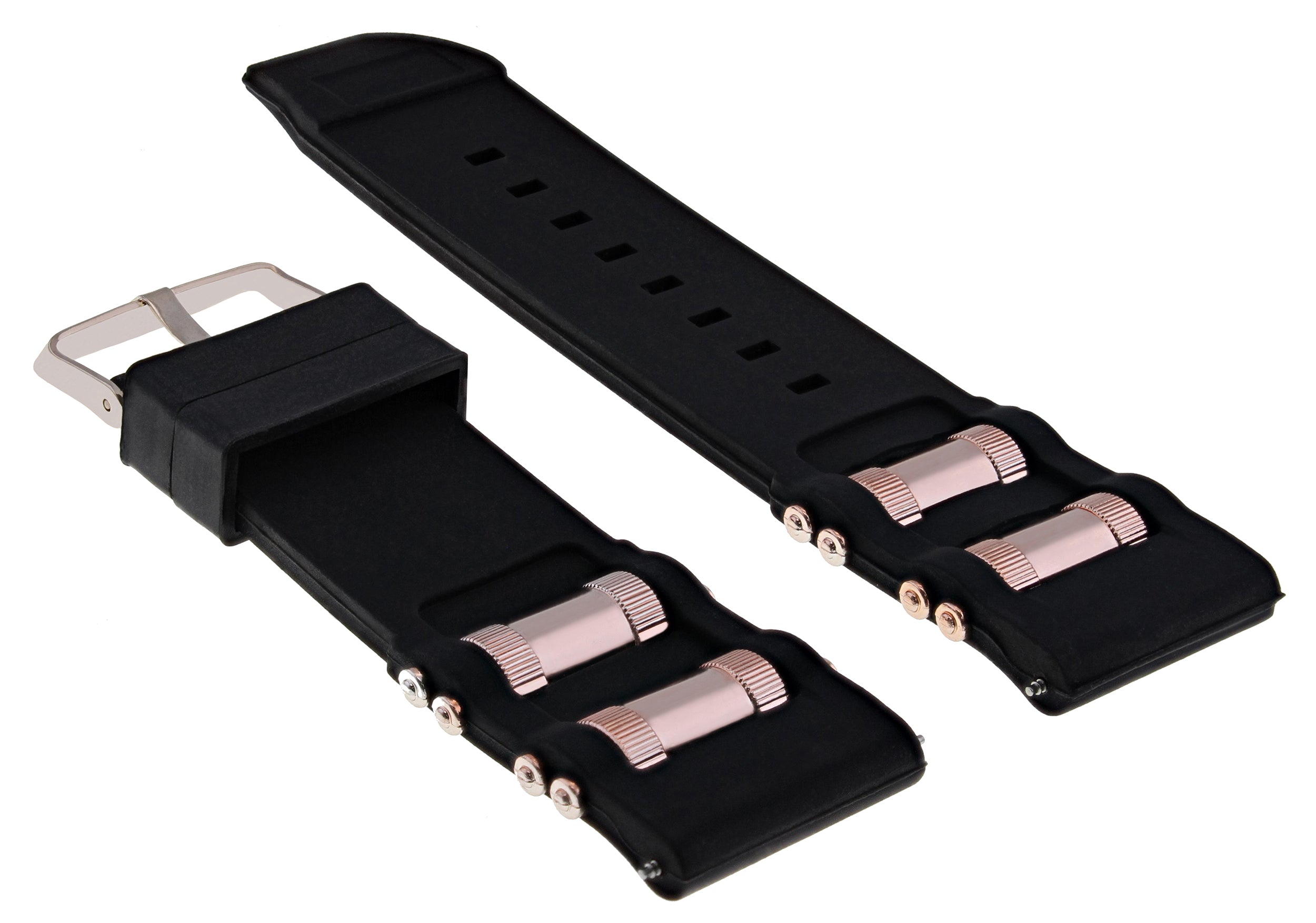 26MM RUBBER WATCH BAND STRAP FOR INVICTA RUSSIAN 1800 1201 1805 1845 1959 BLACK