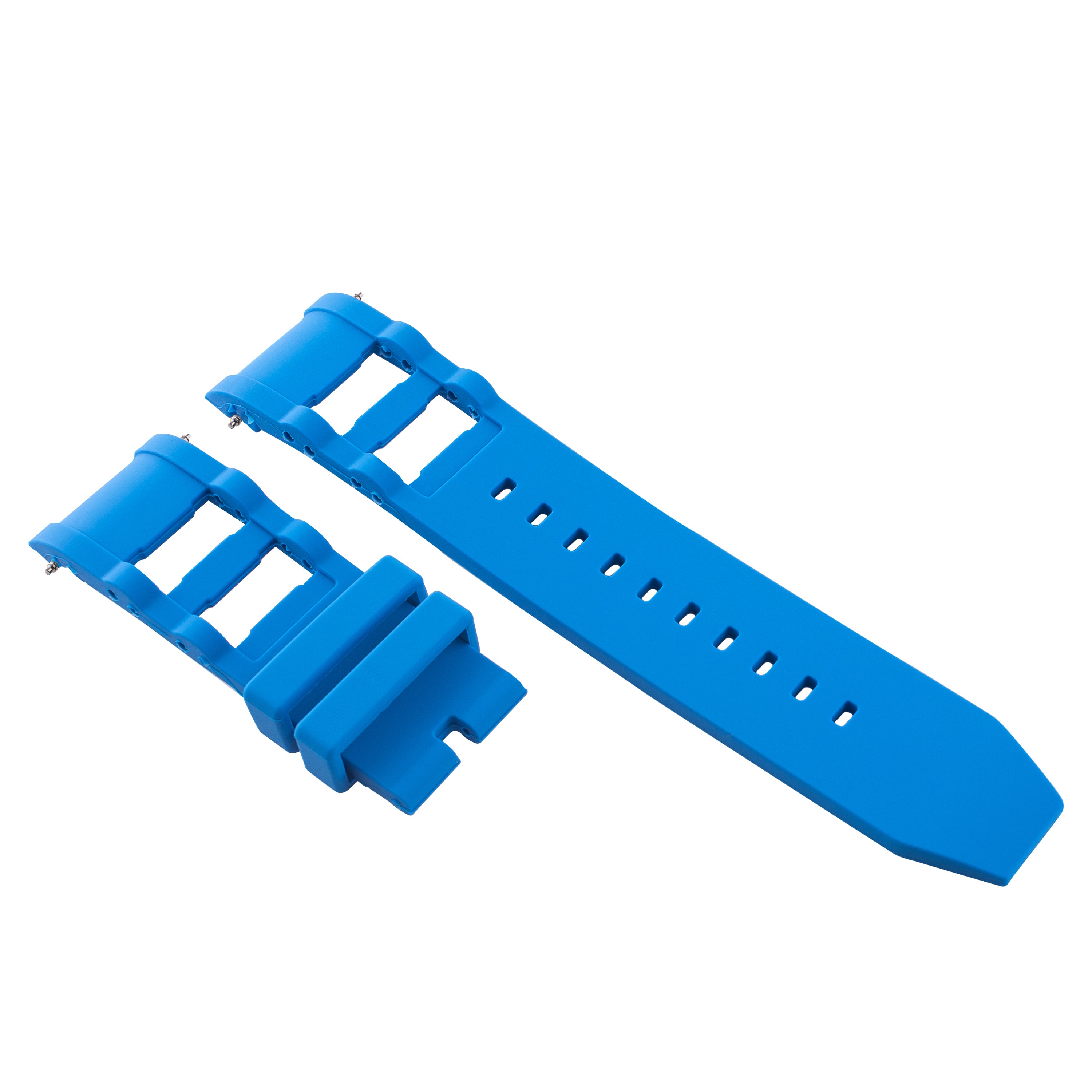 26MM RUBBER WATCH BAND STRAP FOR INVICTA RUSSIAN DIVER 1089 1201 1805 3469 BLUE