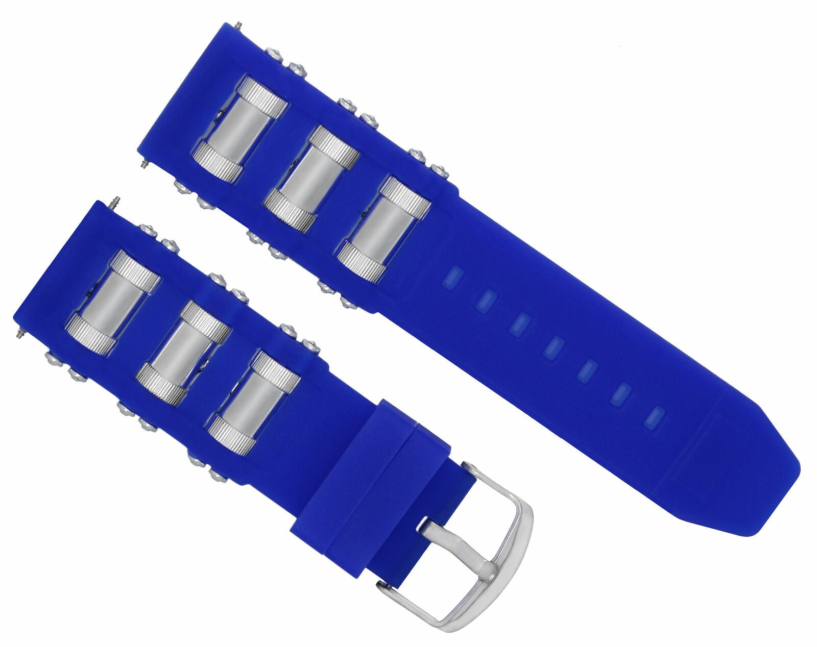 26MM RUBBER WATCH BAND STRAP FOR INVICTA EXCURSION 1201 1805 1845 1959 18202 BLU