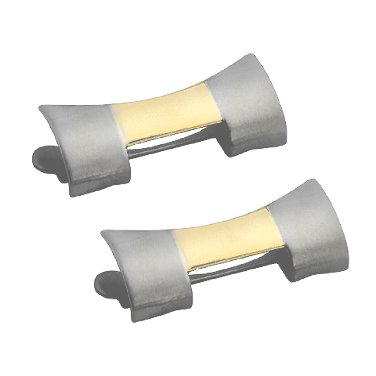 555 END PIECE FOR OYSTER WATCH BAND ROLEX 16013 16233 16234 16250 20MM TWO TONE