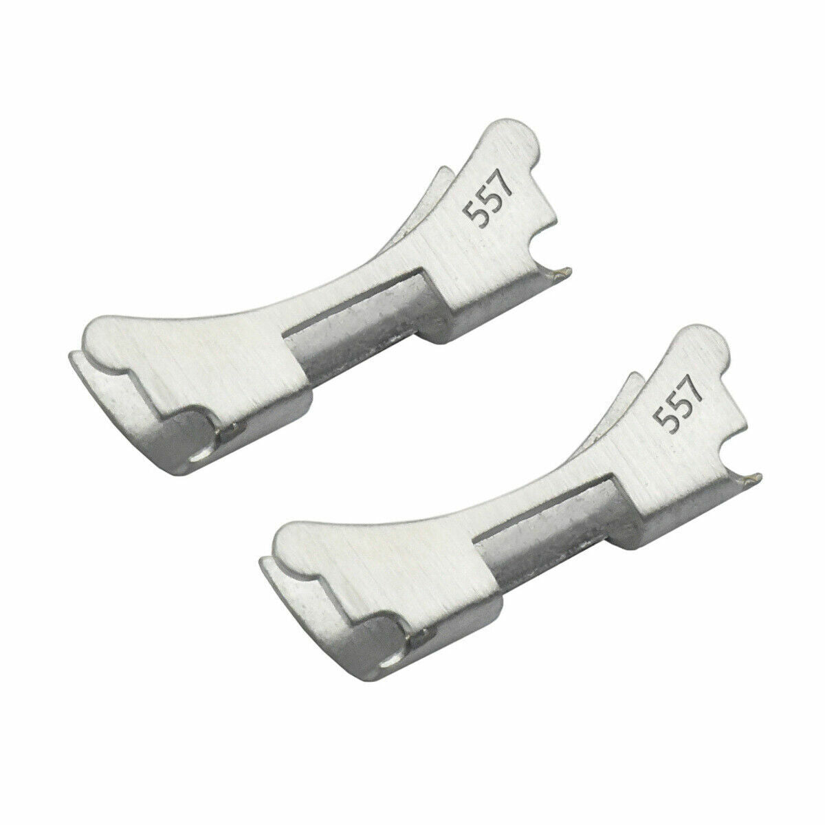 2 - 557 END PIECE LINK FOR 20MM ROLEX BRACELET VINTAGE 7835 78350 OYSTER BAND SS