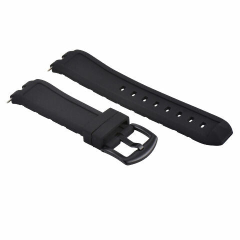 REPLACEMENT SILICONE RUBBER DIVER WATCH STRAP BAND FOR PEBBLE STEEL