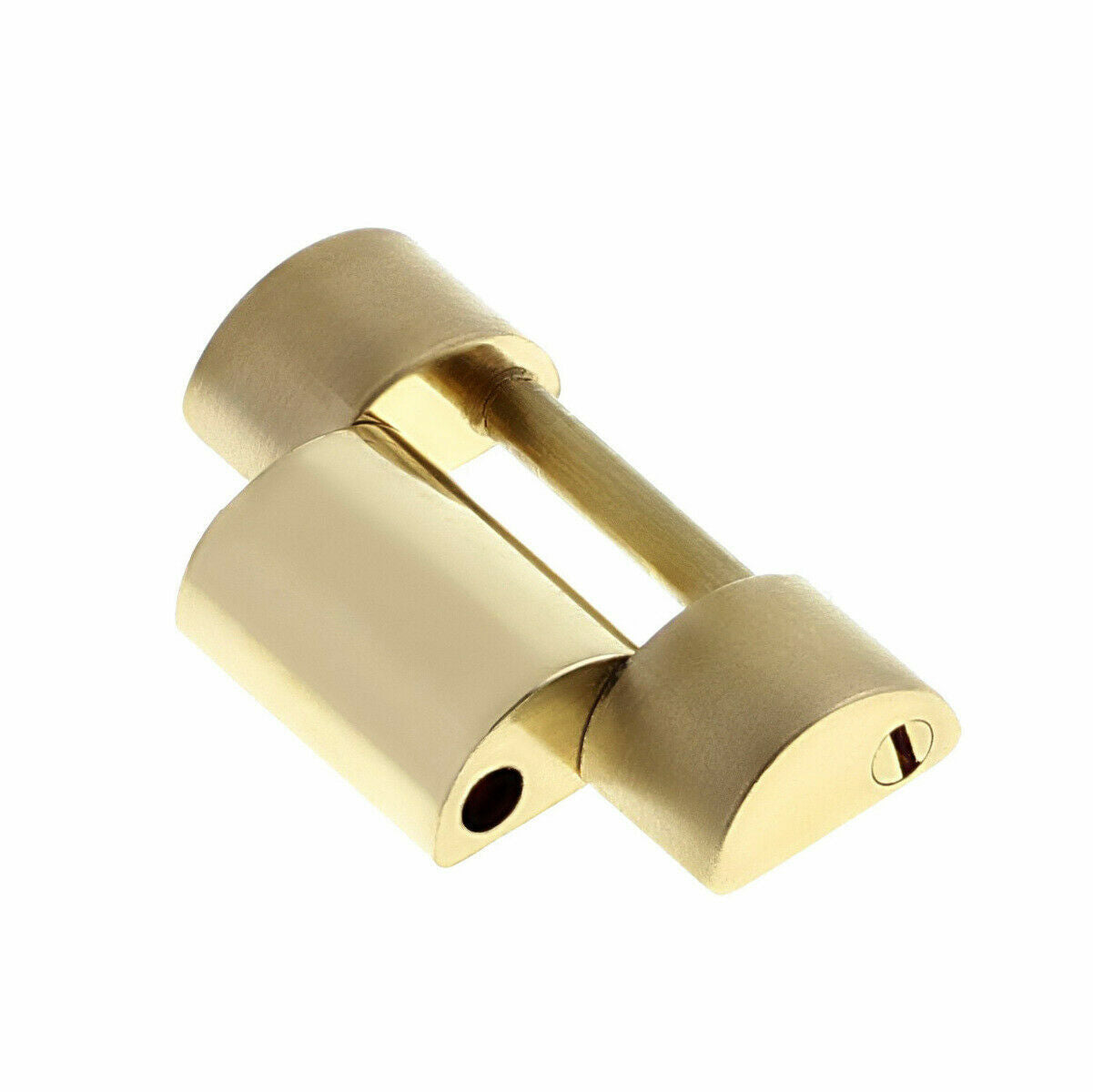 36MM 18KY YELLOW GOLD NEW STYLE MENS BAND LINK FOR ROLEX 118338, 118348, 118388