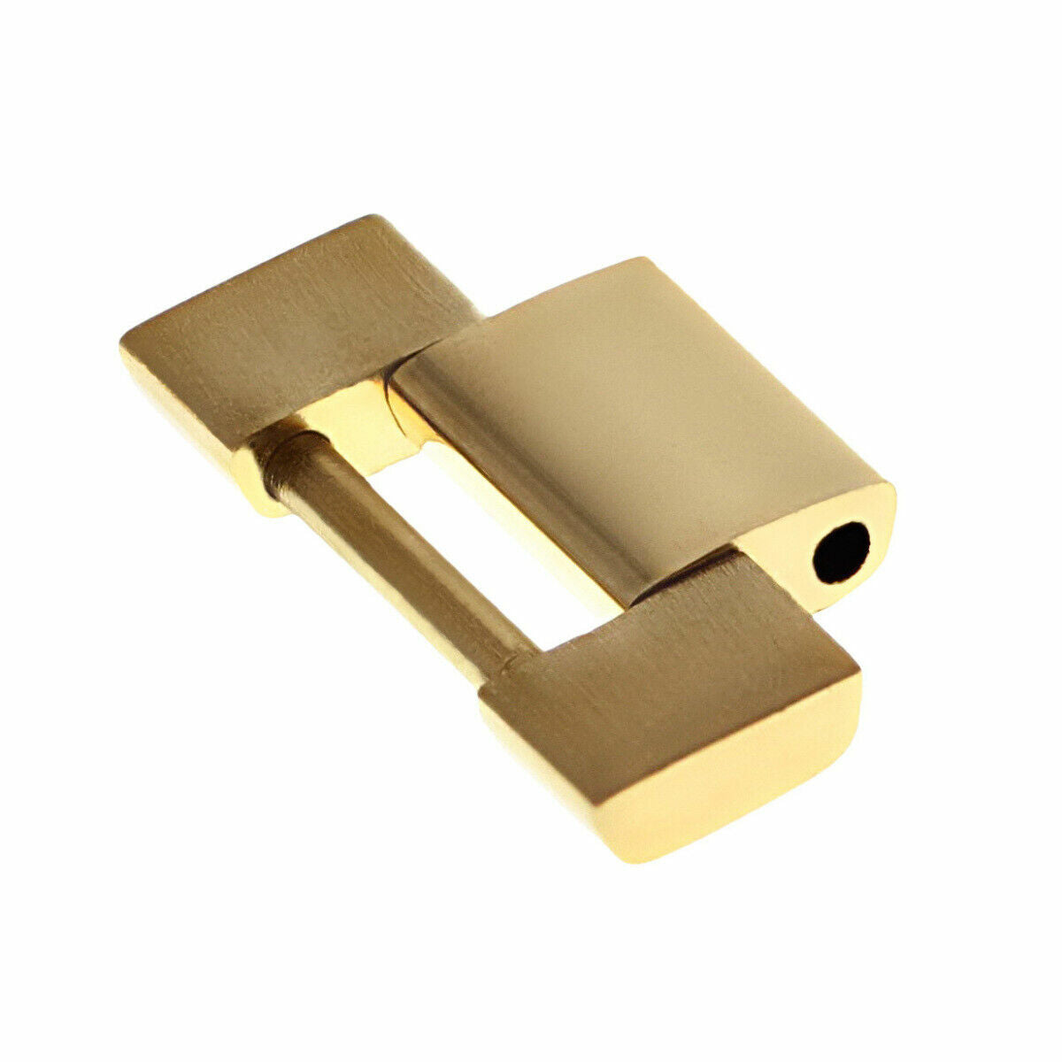 MENS 18KY OYSTER QUARTZ WATCH PART LINK FOR ROLEX 19068, 19078, 19148, 19168