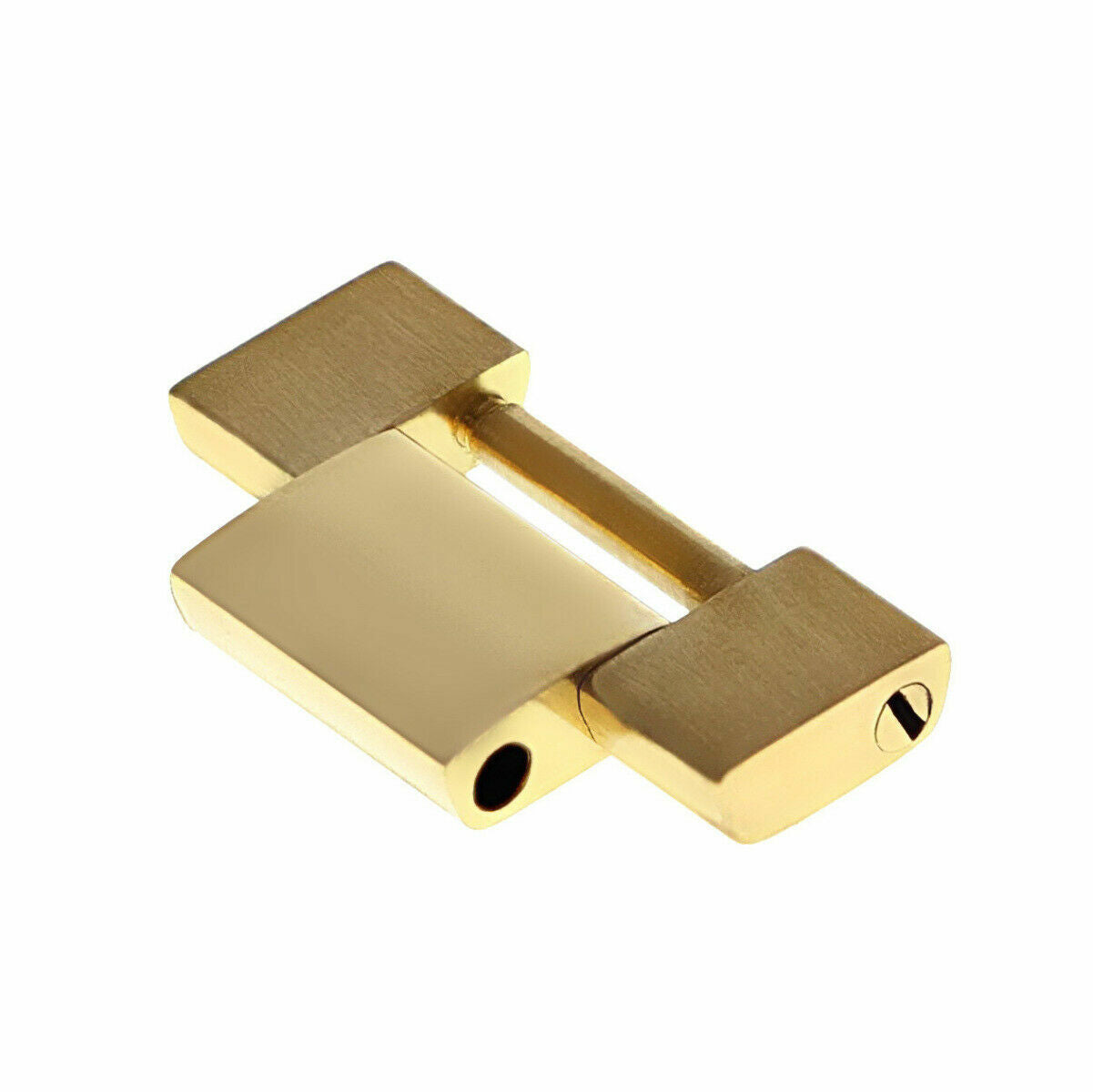 MENS 18KY OYSTER QUARTZ WATCH PART LINK FOR ROLEX 19018, 19028, 19048, 19058