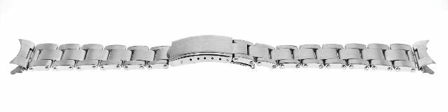 STAINLESS STEEL OYSTER WATCH BAND FOR ROLEX 19MM DATE 34MM CASE RIVITED STYLE