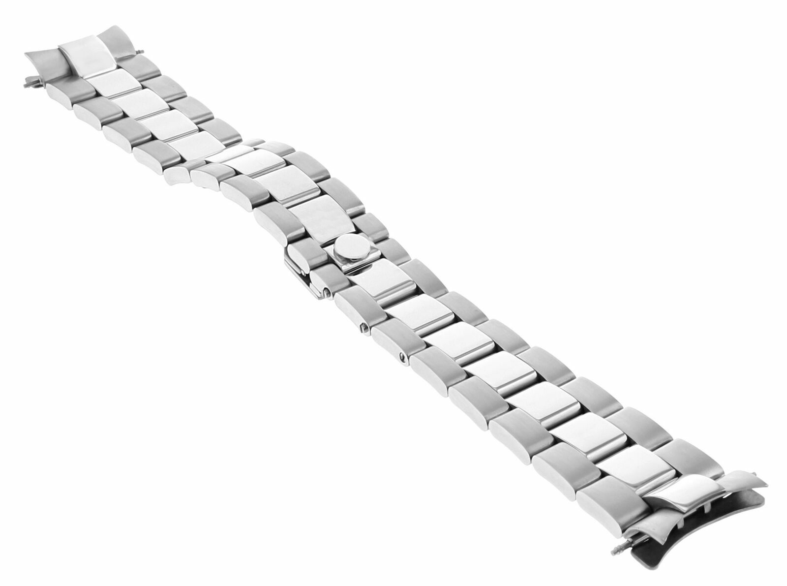 MENS STAINLESS STEEL OYSTER WATCH BAND FOR ROLEX 36MM DATEJUST HIDDEN CLASP
