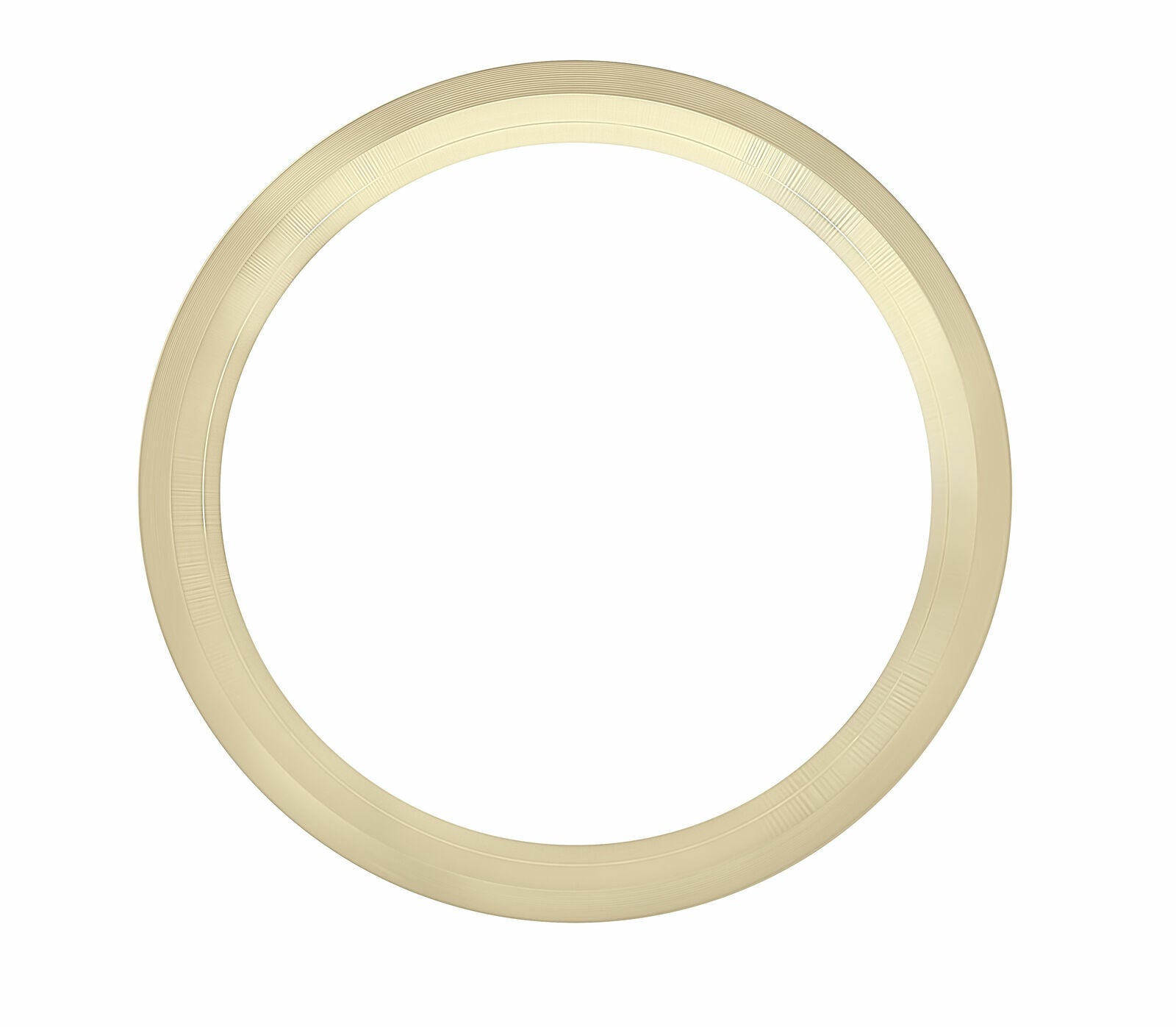 18K YELLOW GOLD YACHTMASTER BEZEL INSERT WATCH PART FOR ROLEX 16623, 16628