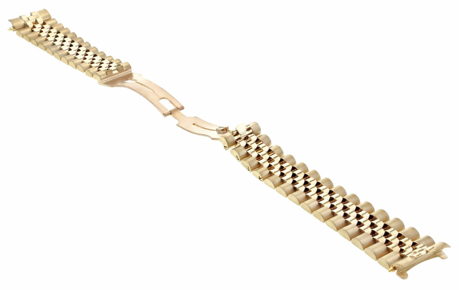 20MM 18K YELLOW GOLD JUBILEE WATCH BAND FOR ROLEX DAY DATE 18048, 18078, 18208