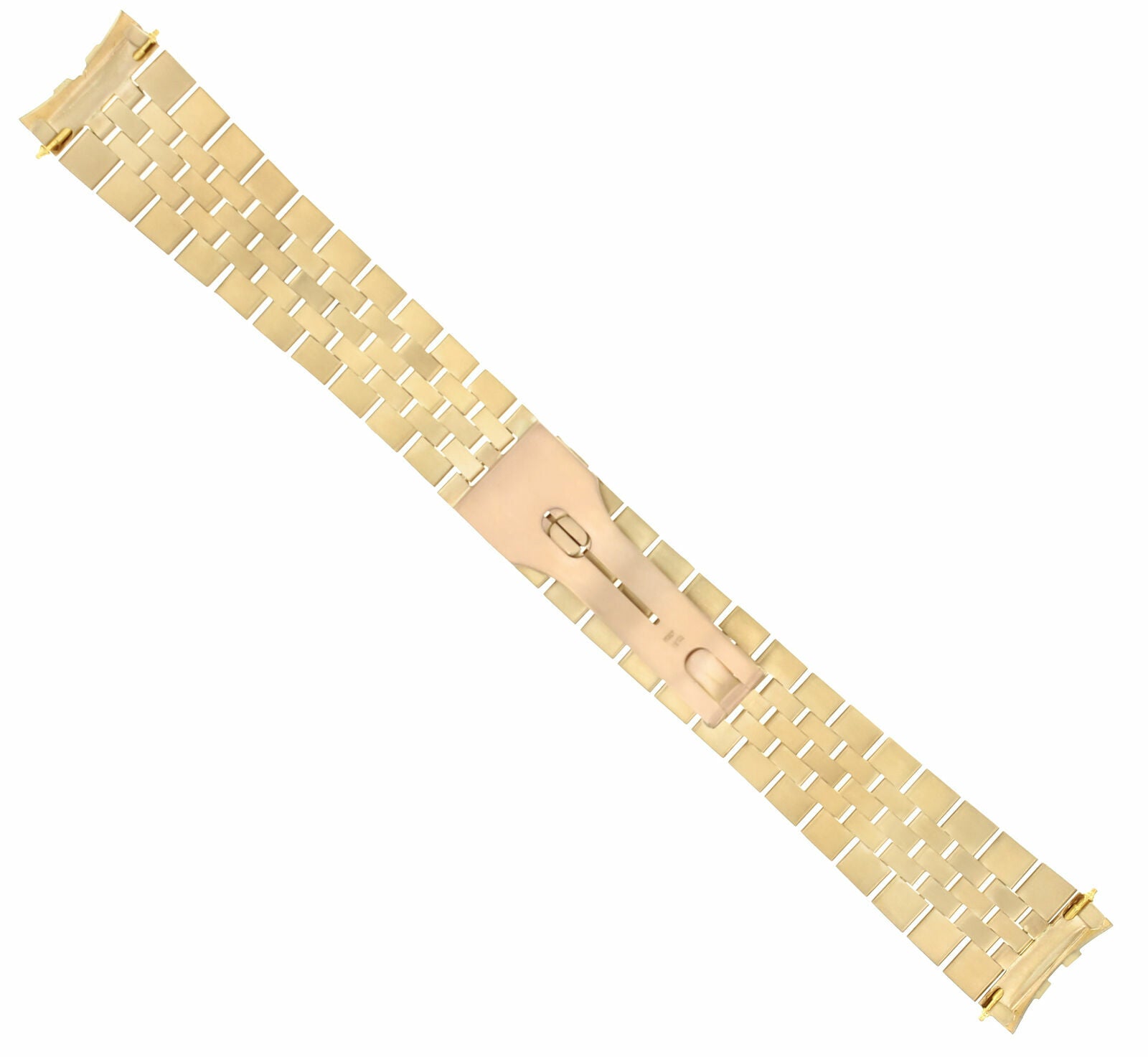 20MM 18K YELLOW GOLD JUBILEE WATCH BAND FOR ROLEX DAY DATE 18048, 18078, 18208
