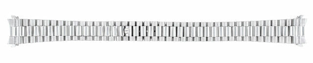 13MM 14K WHITE GOLD PRESIDENT STYLE WATCH BAND FOR 26MM ROLEX DATEJUST PRESIDENT