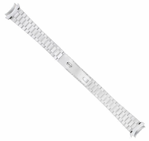 13MM 14K WHITE GOLD PRESIDENT STYLE WATCH BAND FOR 26MM ROLEX DATEJUST PRESIDENT