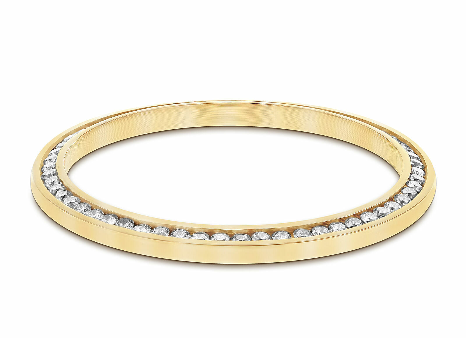 CHANNEL NATURAL DIAMOND BEZEL 18KY ROLEX 36MM DAYDATE 18208 18238 18248 18038