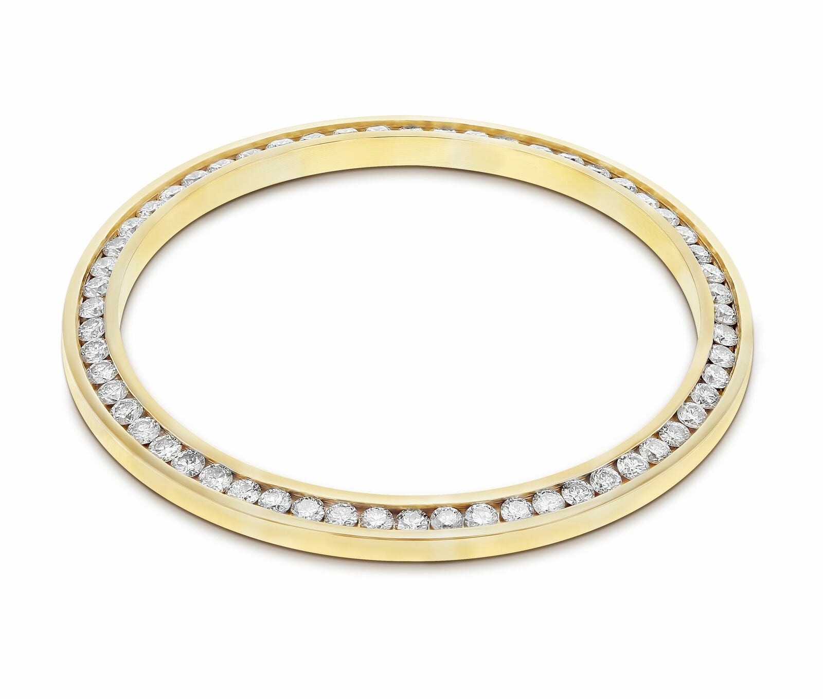 CHANNEL NATURAL DIAMOND BEZEL 18KY ROLEX 36MM DAYDATE 18208 18238 18248 18038