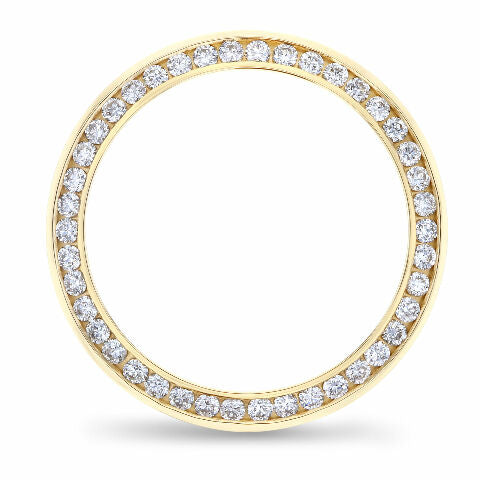 LADIES DATEJUST DIAMOND BEZEL FOR ROLEX 26MM DATEJUST, PRESIDENT 1CT CHANNEL SET