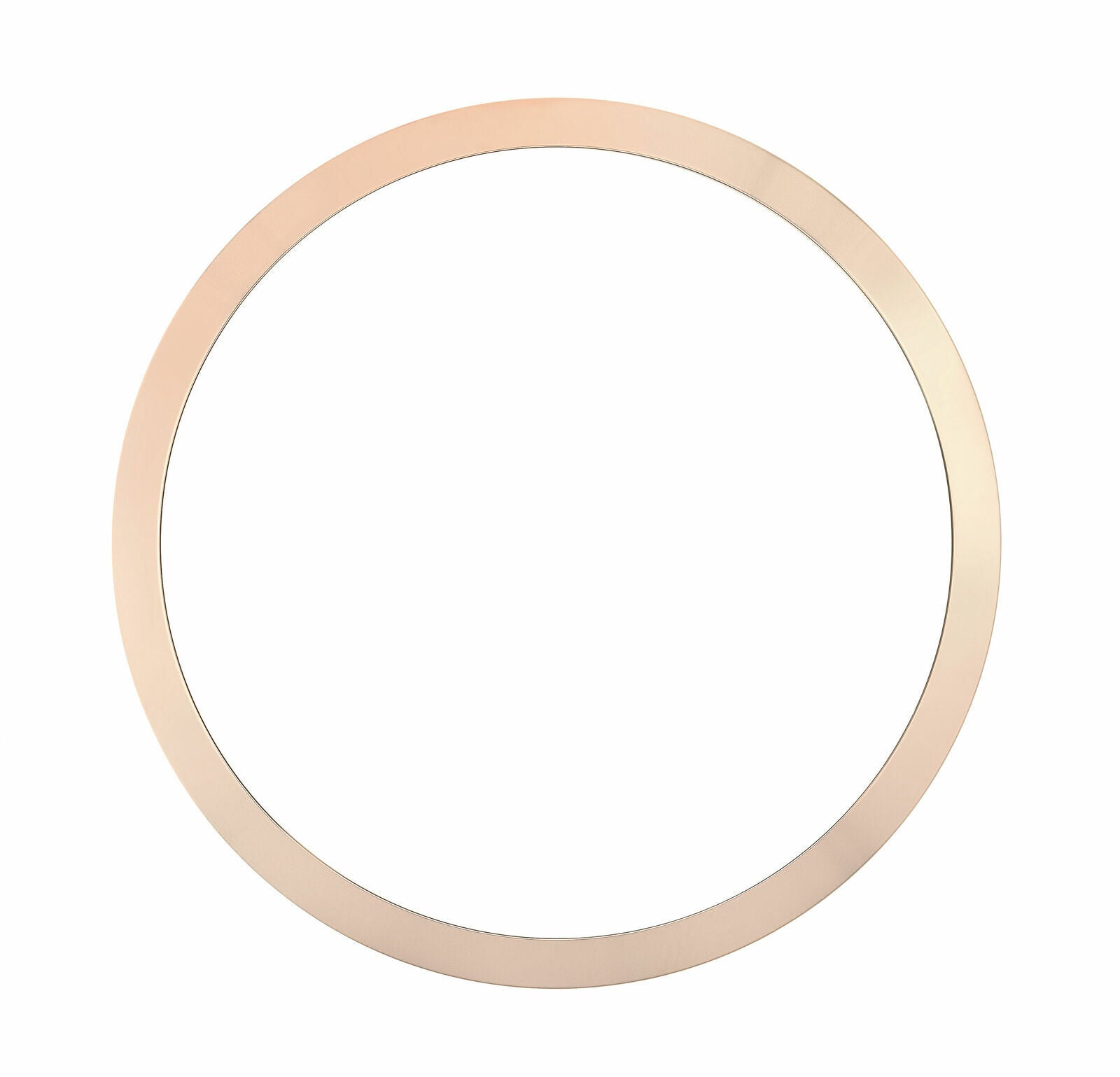 MENS 18K ROSE GOLD SMOOTH BEZEL FOR ROLEX DATEJUST, PRESIDENT DAY DATE 36MM