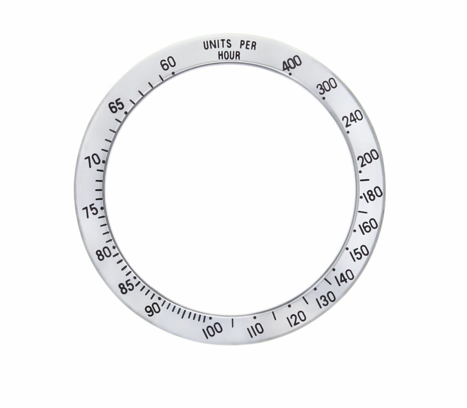 18K WHITE GOLD DAYTONA GOLD BEZEL FOR ROLEX DAYTONA 16520, 16519 WATCH